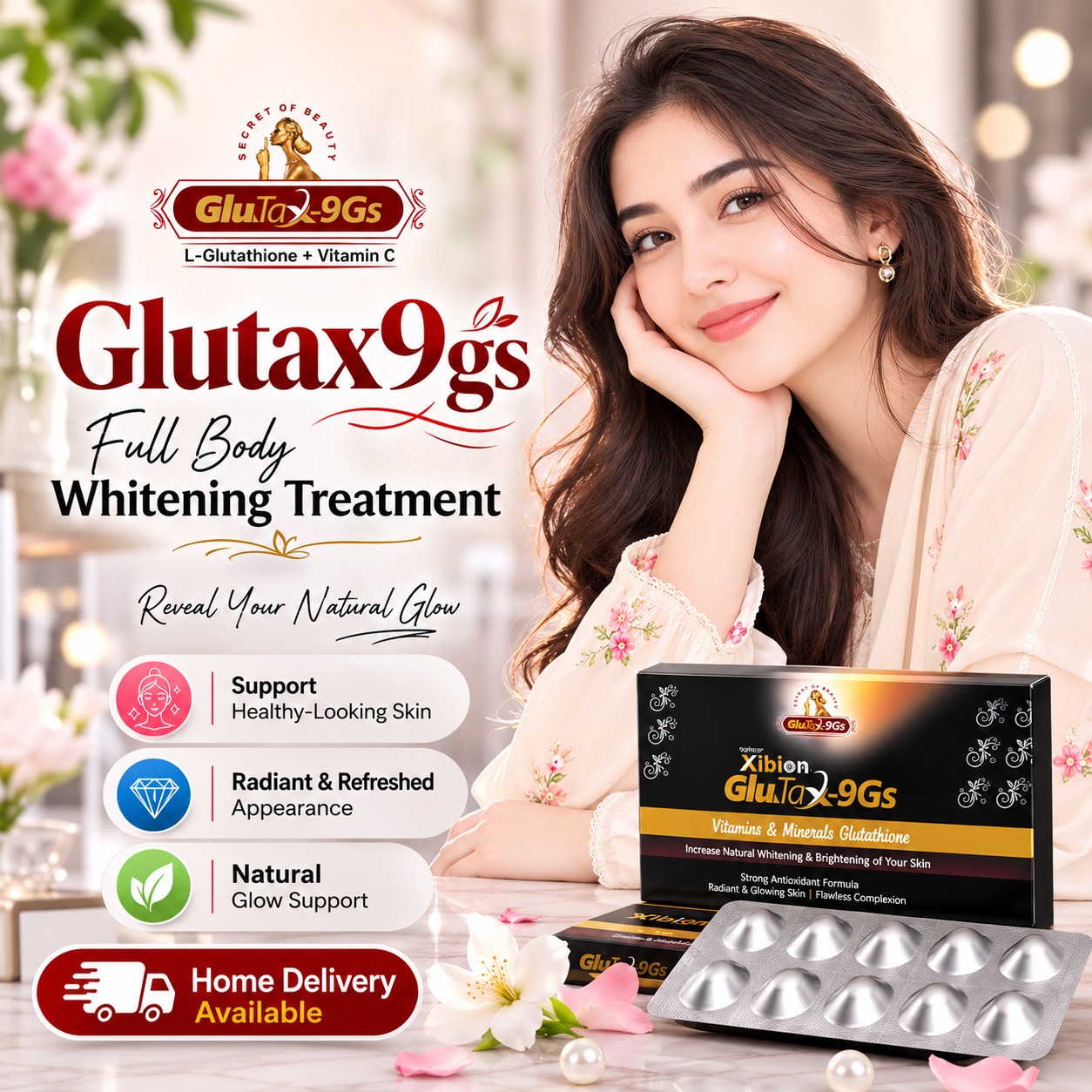 How to use vitamin c tablets for skin whitening?